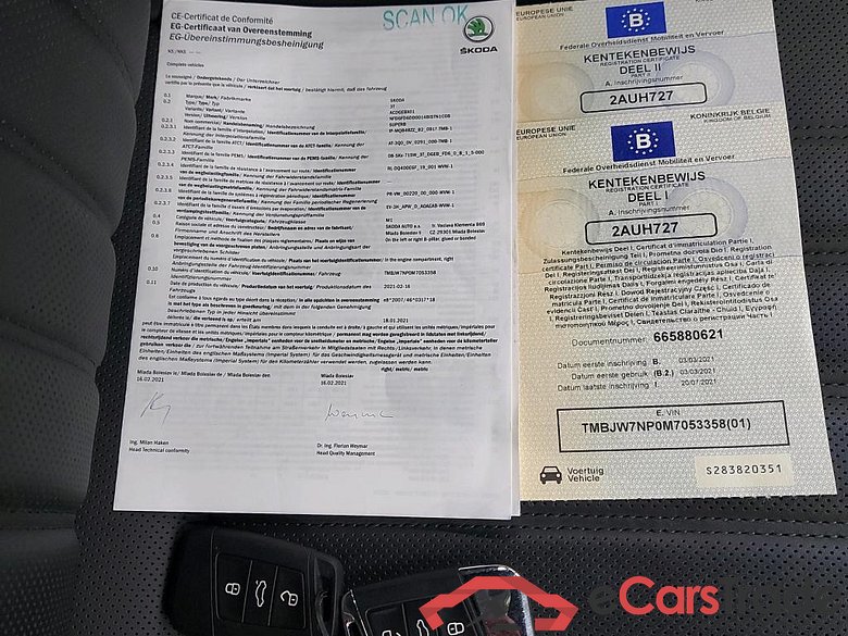 SKODA - SKO SUPERB COMBI 1.4 TSI iV 218PK DSG6 Sportline With Electric Ventilated Mem Seats & Lane & Side Assist & Canton Sound & Area 360 View & Removable Trailer Hook  * HYBRID * #4