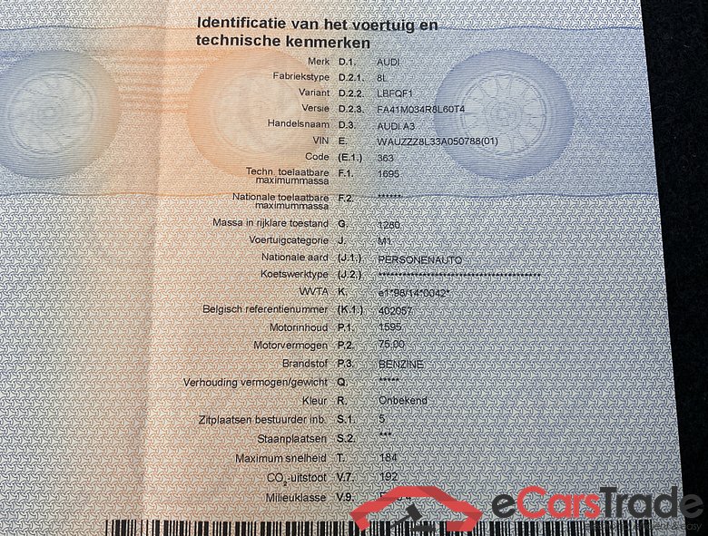 AUDI A3 1.6i Ambiente #6