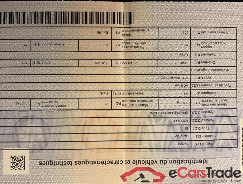 SKODA Octavia Combi Octavia Combi Ambition 1,6 TDI 85 kW 5-speed mech. #5