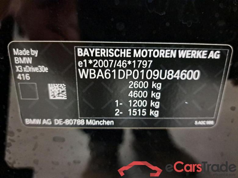 BMW - BMW X3 xDrive30e 292PK M Sport Pack Business With Heated Vernasca Electric Seats & Driver Mem Seat & Innovation & Comfort Access & Ambient Light & Pano Roof  * HYBRID * #6