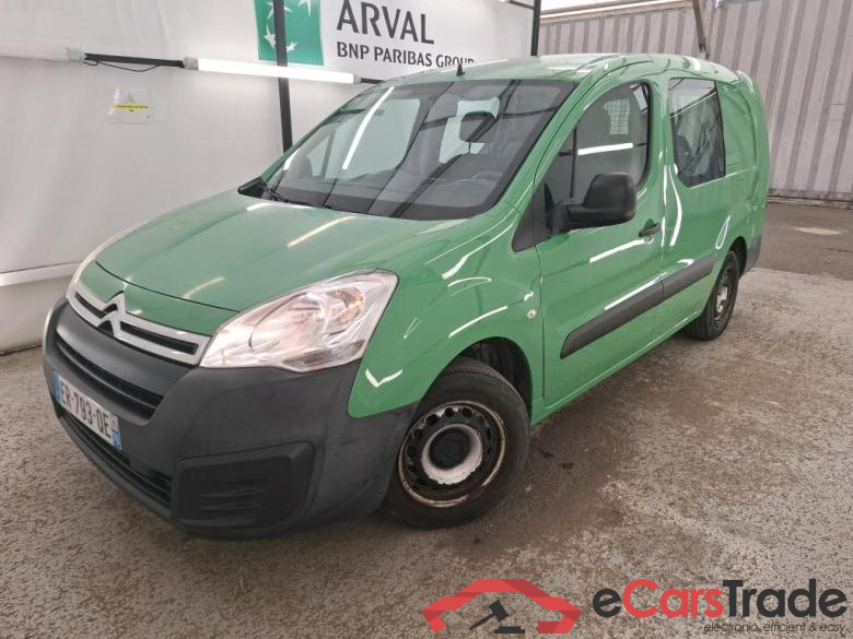 Citroen BlueHDi 100 BVM Confort Cabine App. XL Berlingo Fourgon Confort L2 (Long) Cabine Approfondie 1.6 BlueHDi 100CV BVM5 E6