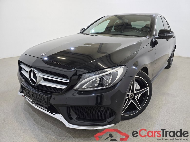 Mercedes C 180d AMG Aut. LED-Xenon Ambient Navi Sport-Leather KeylessGo Camera Klima PDC ... #1
