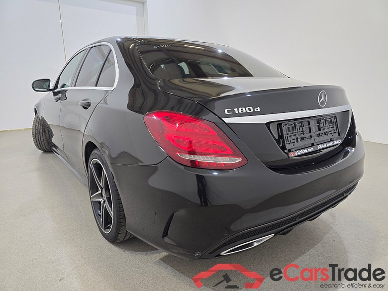 Mercedes C 180d AMG Aut. LED-Xenon Ambient Navi Sport-Leather KeylessGo Camera Klima PDC ... #6
