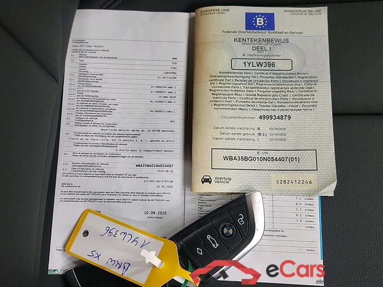 BMW - BMW X3 xDrive20dA 163PK Pack Business & Driving Assistant Plus & Foldable Trailer Towing Hook #4