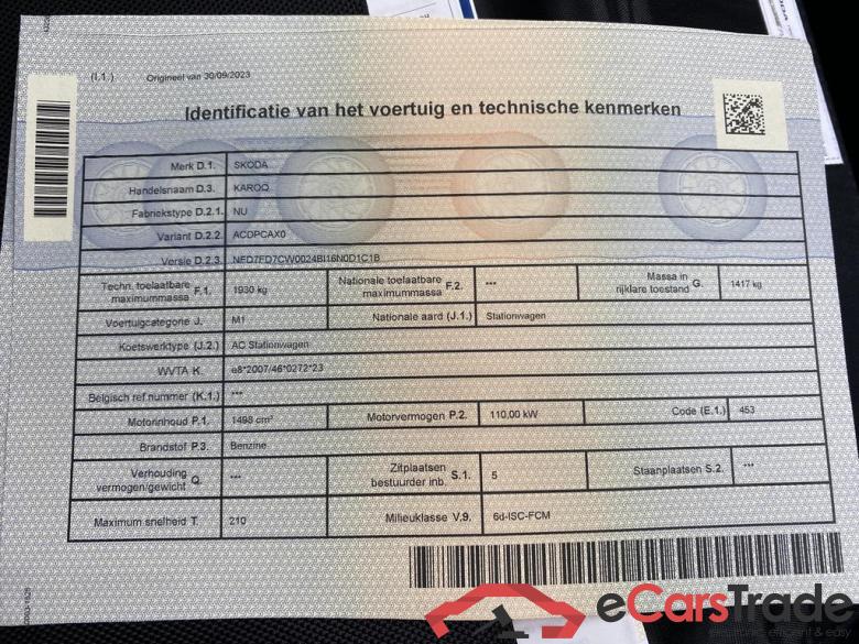 SKODA Karoq Karoq Style 1,5 TSI 110 kW 7-speed automat. #5