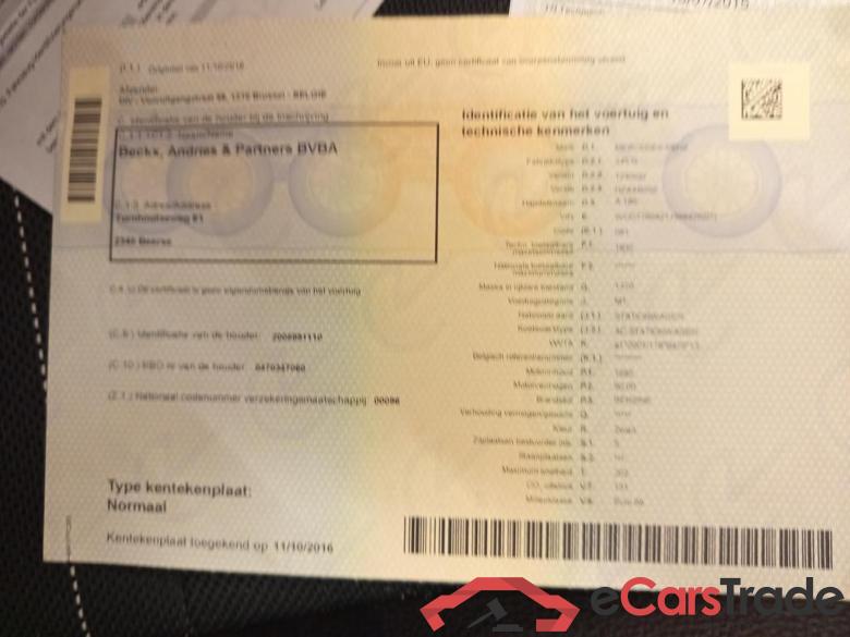 MERCEDES-BENZ A 180 180 #6