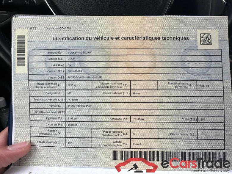 VOLKSWAGEN Golf VII Golf   Trendline 1.2 TSI BlueMotion Technology 77 kW (105 pk) 7 versnellingen DSG #6