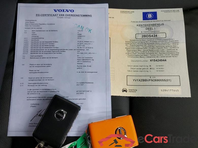 VOLVO - VOL XC40 T5 Recharge 261PK Geartronic Inscription Pack Luxury With Arianne Leather & Light & Protection & Semi Auto Foldable Trailer Hook   * HYBRID * #4