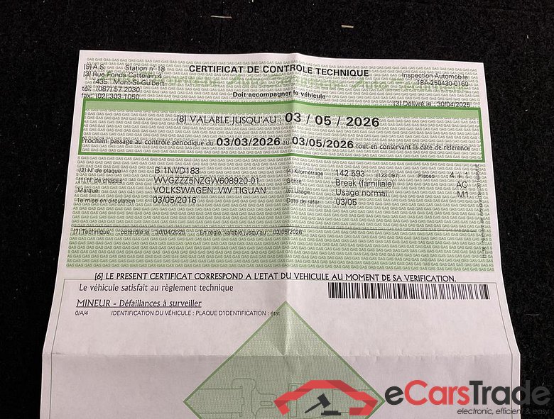 VOLKSWAGEN Tiguan Tiguan Sport & Style 2.0 TDI SCR BlueMotion Technology 81 kW (110 ch) 6 vitesses manuel #6