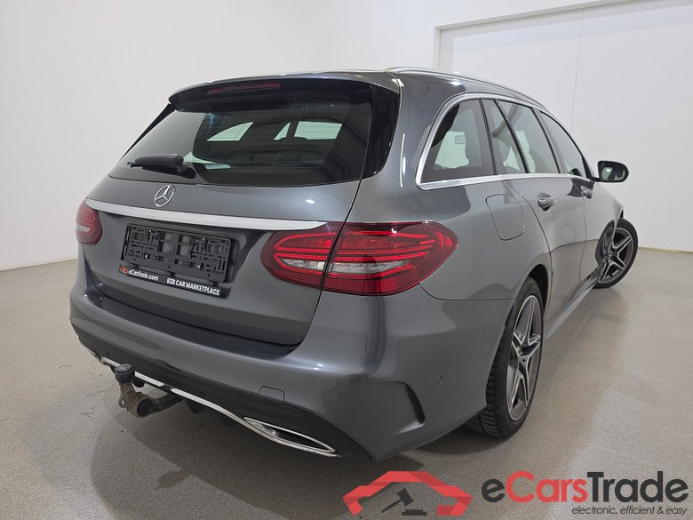 Mercedes C 200d AMG LED Navi-Pro Sport-Leather KeylessGo Klima PDC ... #4
