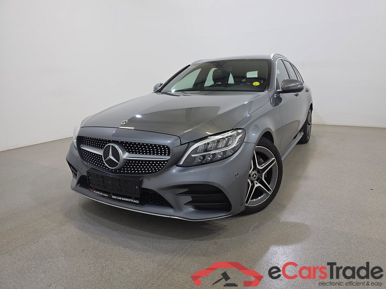 Mercedes C 200d AMG LED Navi-Pro Sport-Leather KeylessGo Klima PDC ...