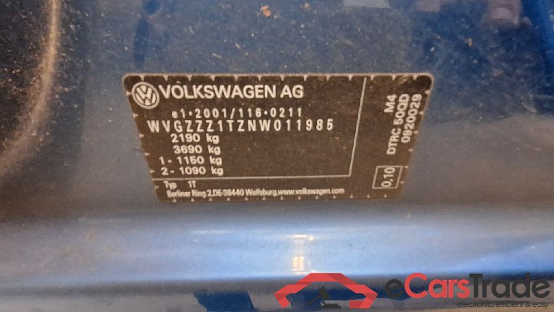 Touran Comfortline BMT/Start-Stopp 2.0 TDI 90KW MT6 E6d #5