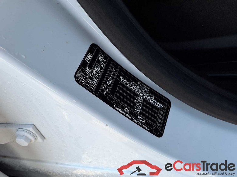 Ford Puma (2019->) DE - SUV5 1.0 EcoBoost Mild Hybrid EU6d, ST-Line S/S (EURO 6d), 2020 - 2024 #3