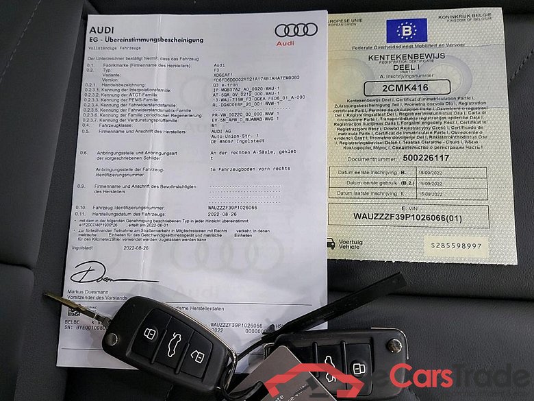 AUDI - AUD Q3 45 TFSI e 245PK S-Tronic Pack Business Plus With Heated Seats & Cruise Control & APS Front & Rear  * HYBRID * #4