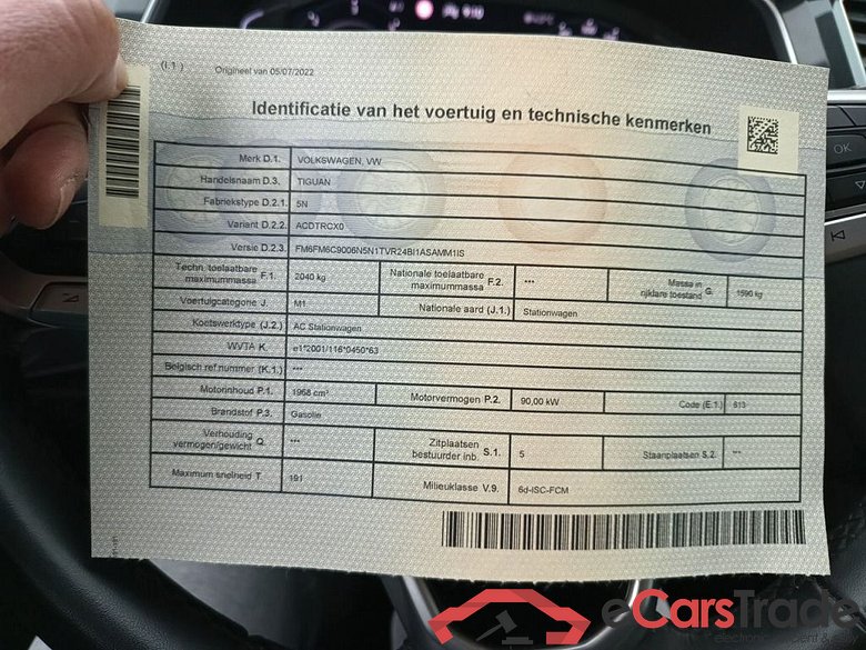 Volkswagen Tiguan 2.0 TDI 90kW Life Business 5d #3