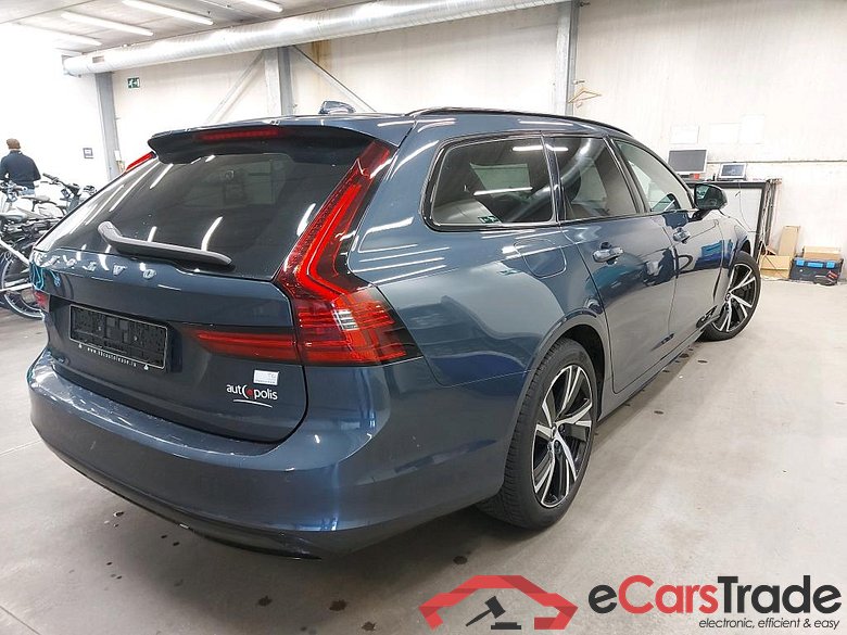 VOLVO - VOL V90 T6 PHEV 350PK R-Design With Head Up & Harman Kardon & R Design Nubuck & Park Assist & 360 Camera & Semi Auto Foldable Towing Hook & SunRoof  * HYBRID * #2