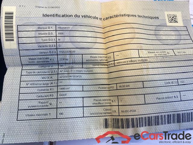 PEUGEOT 5008 1.5 BlueHDi GT (EU6.4) #5