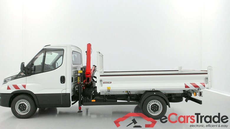 Iveco Daily 35S14H 3750 2.3 136ch Benne Alu JPM + Grue PK 2900 #4