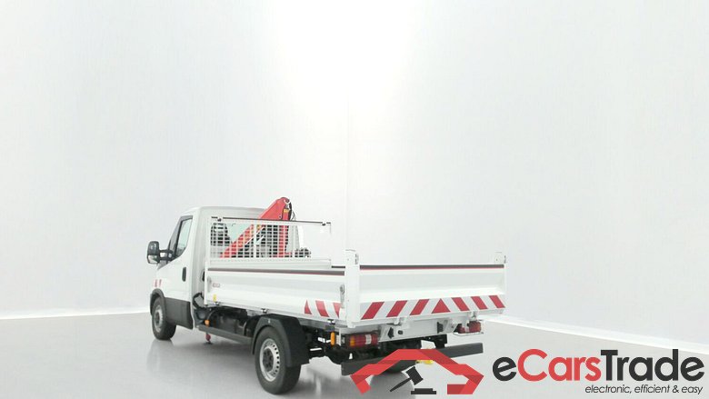Iveco Daily 35S14H 3750 2.3 136ch Benne Alu JPM + Grue PK 2900 #5
