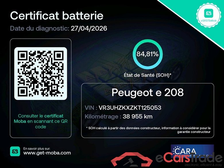 208 (e-) Active 50kWh BVA #2