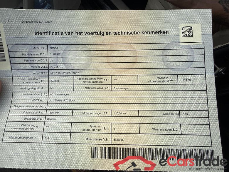 SKODA Superb Combi SUP.COM GrtSTY TS110/1.4A7F #6