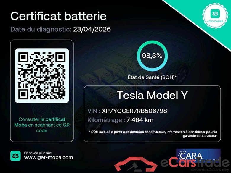 TESLA Model Y / 2020 / 5P / SUV Grande Autonomie RWD #2