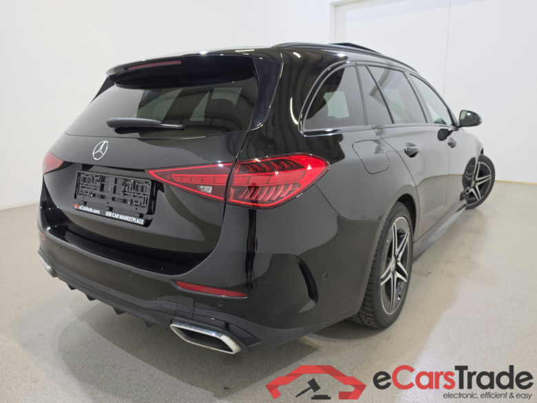 Mercedes-Benz C 200d AMG Night Aut. Pano LED-Xenon Widescreen Ambient Navi Sport-Leather KeylessGo Camera Klima PDC ... #4