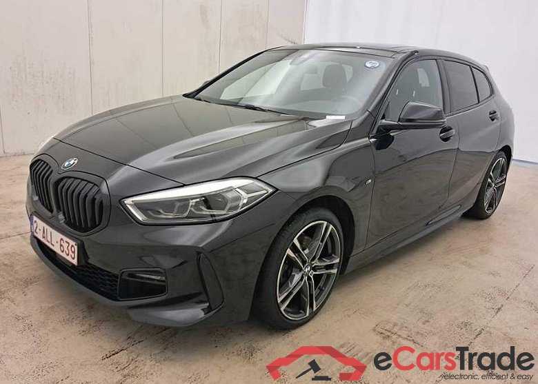 BMW 116d M-Sport Aut. Pano LED-Xenon Navi 1/2 Sport-Leather KeylessGo Klima PDC ...