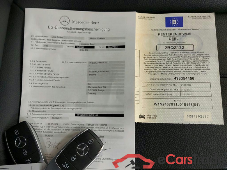 MERCEDES - MER EQA 250 Business Solution Luxury 190PK & Plus Pack & Driving Assistant & Smartphone Integration * ELECTRIC * #4