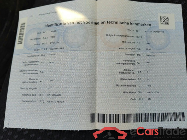 Ford Focus 1.5 EcoBlue 88kW Aut. ST-Line 5d !! technical issue !! #6