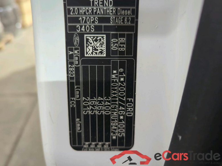 Transit Custom Kasten 340 L1 Trend 2.0 TDCi 125KW AT6 E6dT #4