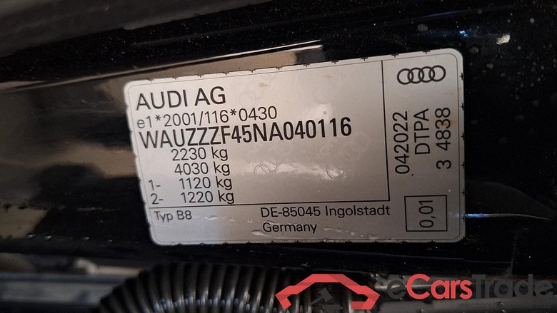 A4 Avant 40 TDI quattro S line 2.0 TDI 150KW AT7 E6d #5