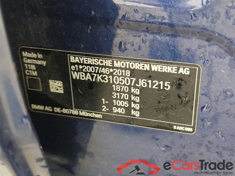 BMW 1 Serie 118iA  High Executive 5d #6