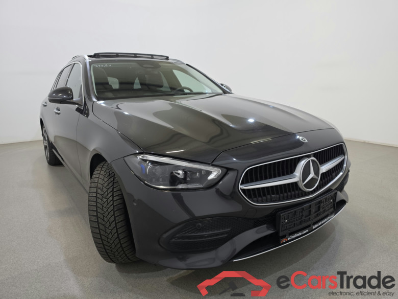Mercedes C 300e Avantgarde Aut. Pano LED-Digital Ambient Navi Sport-Leather KeylessGo Camera 360 Klima PDC ... #3