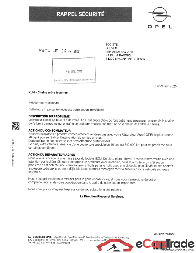 Grandland X Business Elegance 1.5 130CV BVA8 E6d #2