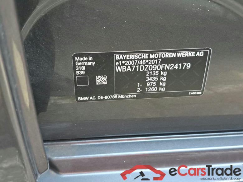BMW - BMW 3 TOURING 318iA 156PK Business Edition Advantage With Nav Professional & PDC Front & Rear  * PETROL * #6