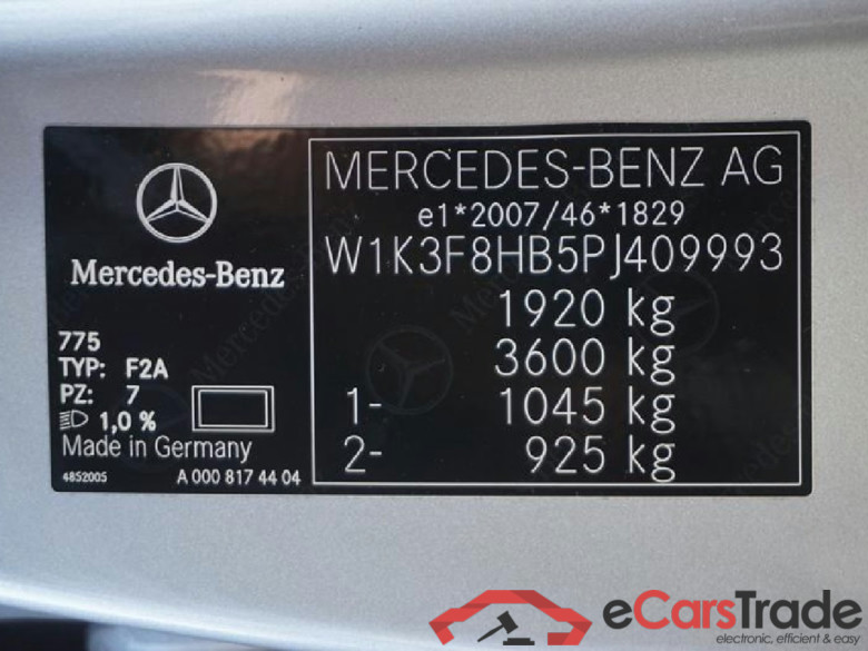 A -Klasse A 200 (177.087) 1.3 130KW AT7 E6d #5