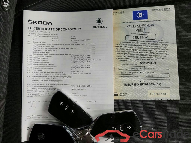 SKODA - SKO OCTAVIA COMBI 1.0 TSI eTec 110PK DSG7 Clever+ Pack Clever Plus With Head Up & Heated Steering Wheel  * PETROL * #4