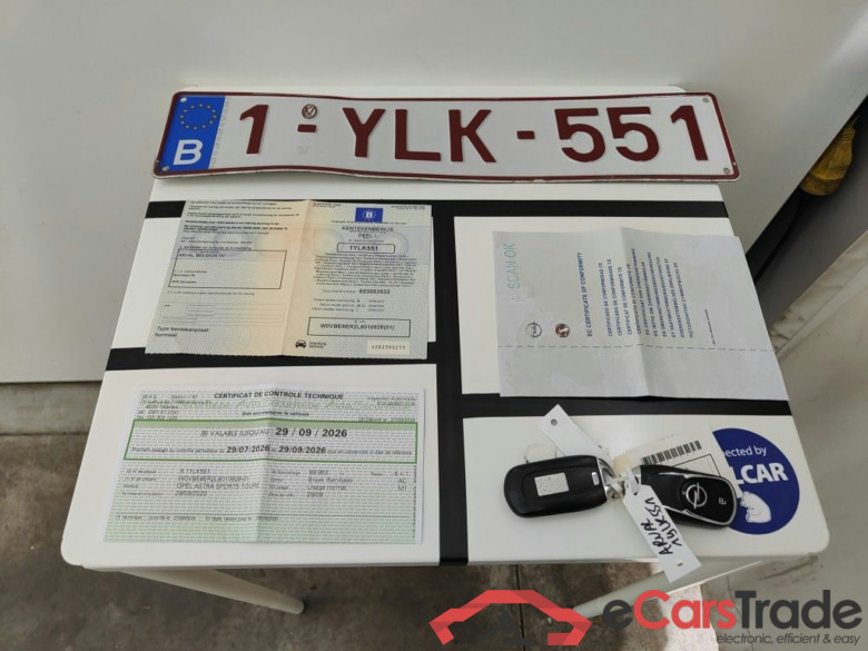 Opel Astra Sports Tourer 1.2 Turbo 81kW S/S Ultimate 5d !! Technical issues !!! rolling car #4