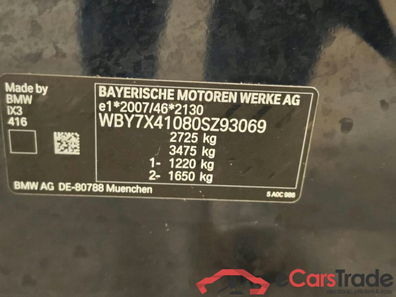 BMW ix3 iX3 High Executive 5d + Pano, 20 inch #6