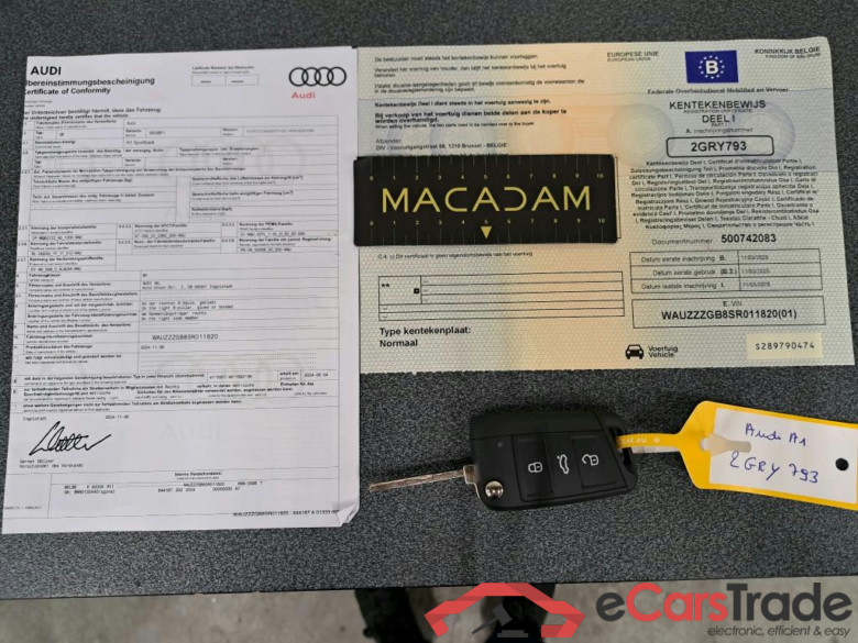AUDI - AUD A1 SB 25 TFSI 95PK S-Tronic S Line Business Edition & Pack Business Plus & LED & Cruise Control & Trunk Module & APS Front & Rear * PETROL * #4