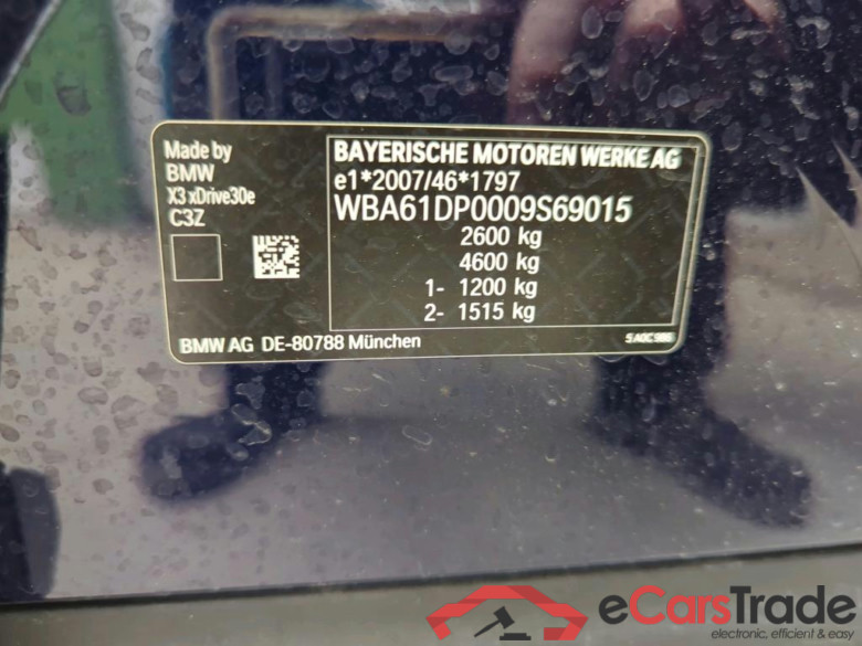 BMW X3 xDrive30e Aut. 5d 135kW #5