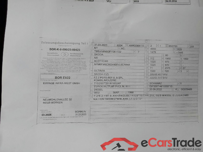 Octavia Combi Ambition 2.0 TDI 85KW MT6 E6d #3