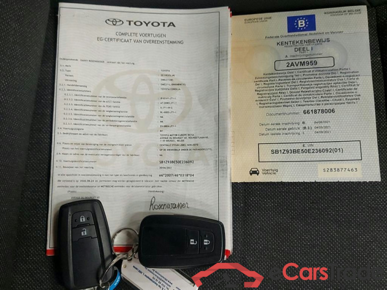 TOYOTA - TOY COROLLA TOURING SPORTS 1.8 Hybrid 122PK e-CVT Style With Touch 2Go Nav & Trailer Hook #4