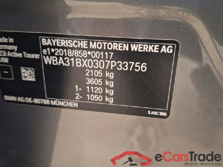 Baureihe 2 Active Tourer 223 i 2.0 160KW AT7 E6d #5
