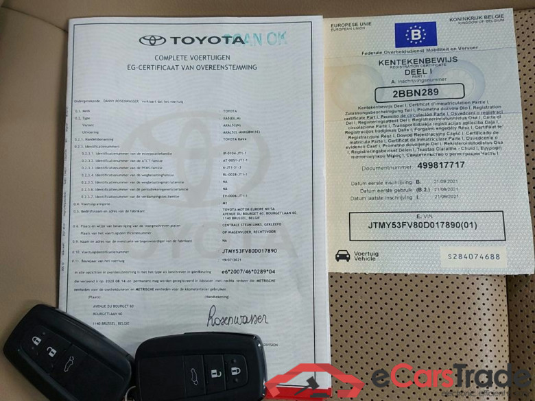 TOYOTA - TOY RAV4 2.5 Hybrid 218PK CVT Lithium Premium Plus & Beige Leather & Protection Pack & Fixed Trailer Hook & Pano Roof Electric #4
