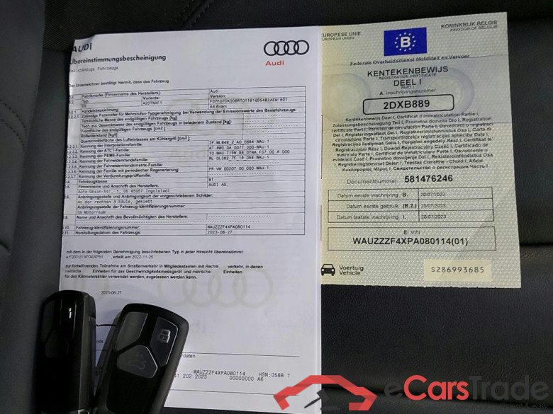 AUDI - AUD A4 AVANT TDi 35 163PK S-Tronic Attraction Business Edition & Pack Business Plus With Heated Seats & LED & Rear Camera #4