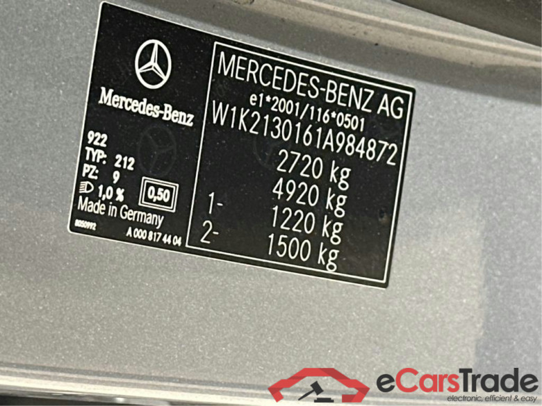 E -Klasse Lim. E 300 de (213.016)Avantgarde 2.0 225KW AT9 E6d #4