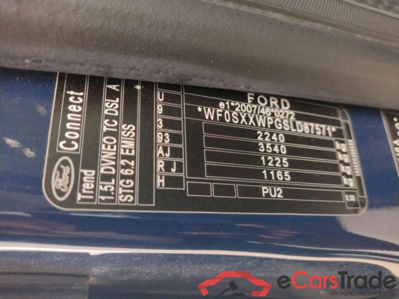FORD Transit Connect 1.5 EcoBlue L2 Trend #5