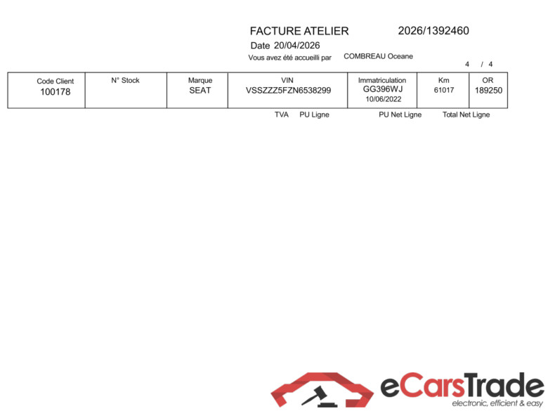 Ateca Style Business 2.0 TDI 150CV BVA7 E6d / PRÊT A VENDRE #5